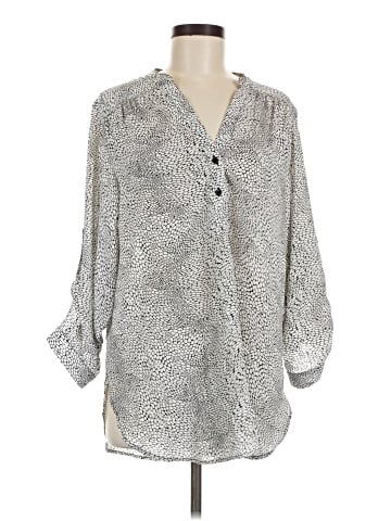 Halogen 3/4 Sleeve Blouse (view 1)