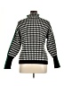 Unbranded 100% Polyester Houndstooth Green Turtleneck Sweater Size XL - photo 2