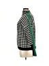 Unbranded 100% Polyester Houndstooth Green Turtleneck Sweater Size XL - photo 5