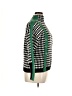 Unbranded 100% Polyester Houndstooth Green Turtleneck Sweater Size XL - photo 4