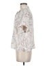 Unbranded Paisley Ivory Short Sleeve Blouse Size M (estimated) - photo 5