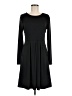 DouBCQ Solid Black Casual Dress Size M - photo 1