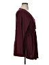 BLOOMCHIC Burgundy Long Sleeve Blouse Size 14 - photo 4