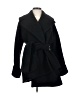 Carven Black Wool Coat Size EU (FR) 36 / US 4 - photo 1