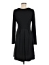 DouBCQ Solid Black Casual Dress Size M - photo 2