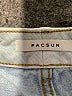 PacSun 100% Cotton Color Block Blue Jeans Size 26 waist - photo 4