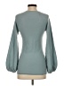 Calypso by Christiane Celle 100% Cashmere Solid Blue Teal Cashmere Pullover Sweater Size XS - photo 2