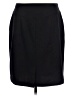 Ellen Tracy Solid Black Casual Skirt Size L - photo 2