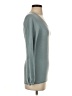 Calypso by Christiane Celle 100% Cashmere Solid Blue Teal Cashmere Pullover Sweater Size XS - photo 4