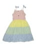 Unbranded 100% Polyester Color Block Pink Dress Size 7 - 8 - photo 1