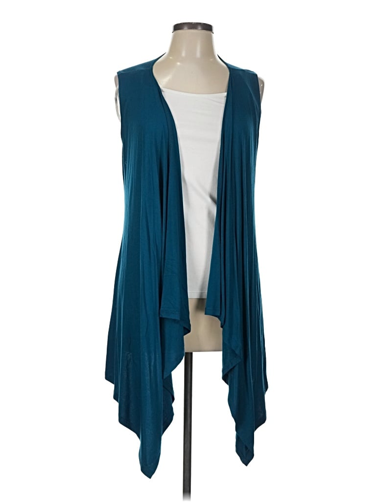 Pre-owned Made By Johnny Cardigan Sweater In Teal
