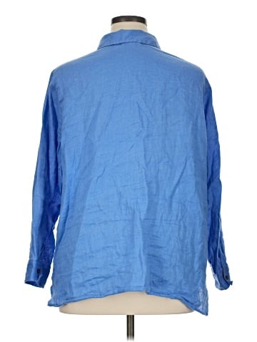 J.Jill 3/4 Sleeve Button-Down Shirt (view 2)