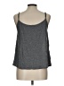 J.Crew 100% Polyester Silver Sleeveless Top Size L - photo 2