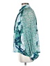 Roller Rabbit Teal 3/4 Sleeve Blouse Size S - photo 5