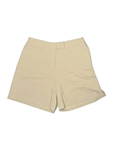 Barbara Lesser Fibers Khaki Shorts (view 1)