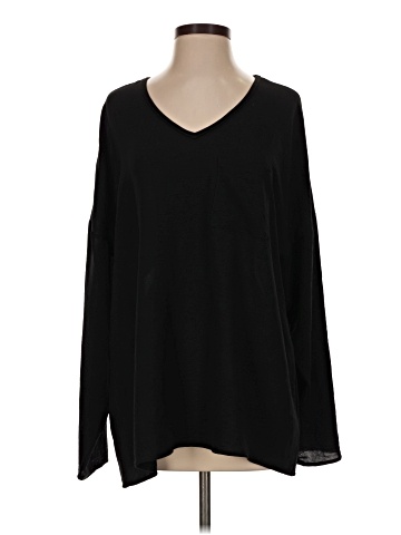 Cotton Bleu Long Sleeve Top (view 1)