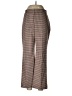 Boden Houndstooth Brown Dress Pants Size 8R - photo 1