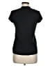 Zara 100% Bamboo Black Short Sleeve Turtleneck Size M - photo 2