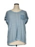 Assorted Brands Blue Short Sleeve T-Shirt Size XL - photo 1