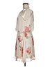 Mind Code 100% Polyester Floral Ivory Casual Dress Size M - photo 5