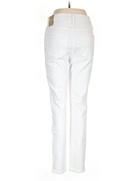 Madewell 10" High-Rise Skinny Jeans in Pure White (view 2)