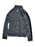 Nike 100% Polyester Gray Track Jacket Size 10 - 12 - photo 1