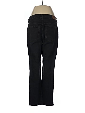 Madewell The Mid-Rise Perfect Vintage Jeans in Clean Black Wash (view 2)
