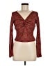 Cider Burgundy Long Sleeve Top Size M - photo 1