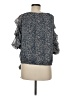 CeCe 100% Polyester Blue Gray 3/4 Sleeve Blouse Size M - photo 2