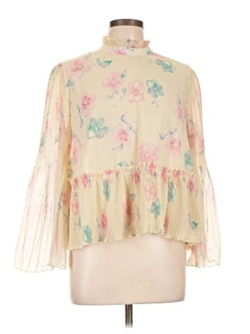 Ganni 3/4 Sleeve Blouse (view 1)