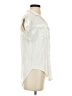 Jachs Girlfriend Ivory Short Sleeve Blouse Size XS - photo 4