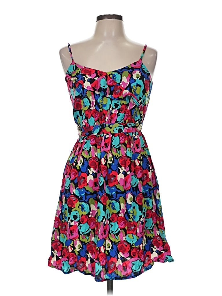 Pre-owned Xhilaration Sleeveless Top Purple Sweetheart Neckline Tops