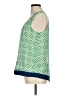Charming Charlie 100% Polyester Green Sleeveless Top Size M - photo 5