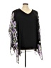 Avenue Studio 100% Polyester Black 3/4 Sleeve Blouse Size 22 - photo 1