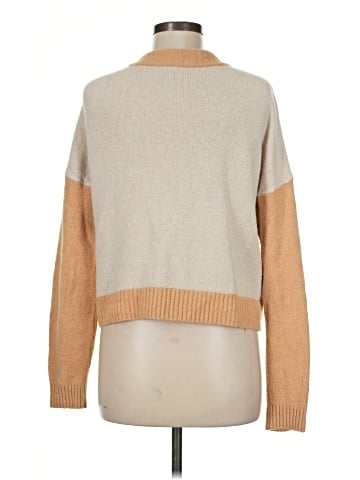 Madewell Colorblock Colburne Cardigan Sweater in Coziest Textured Yarn (view 2)