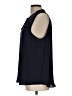 Ann Taylor Black Sleeveless Blouse Size L - photo 5