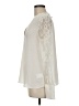 Express 100% Polyester Ivory Long Sleeve Blouse Size M - photo 5