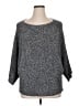 New York & Company 100% Acrylic Gray Pullover Sweater Size XL - photo 1