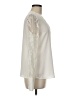 Express 100% Polyester Ivory Long Sleeve Blouse Size M - photo 4