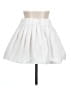 Thakoon Addition Solid White Formal Skirt Size L (estimated) - photo 1
