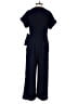 Banana Republic 100% Polyester Solid Blue Jumpsuit Size 0 - photo 2
