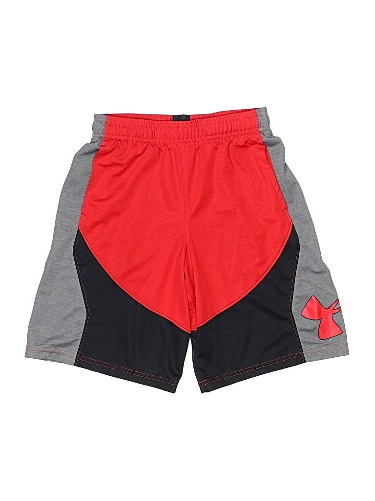 Pre-owned Under Armour Kids' Athletic Shorts In Red