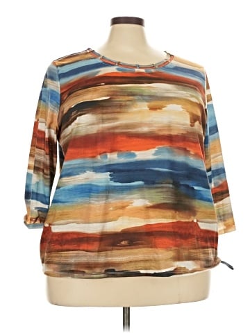 Alfred Dunner 3/4 Sleeve Blouse (view 1)