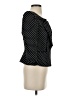 White House Black Market Polka Dots Black Blazer Size 0 - photo 4