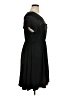 Torrid Solid Black Casual Dress Size 1X Plus (1) - photo 4