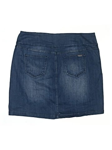 S.C. & Co. Denim Skirt (view 2)