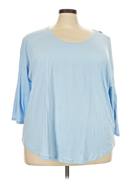 Lands' End 3/4 Sleeve T-Shirt (view 1)