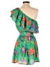 Fashion Nova 100% Polyester Tropical Green Romper Size S - photo 2
