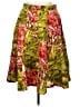 Grace Elements 100% Cotton Tropical Green Casual Skirt Size 14 - photo 1