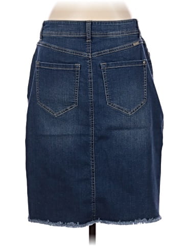 INC International Concepts Denim Skirt (view 2)